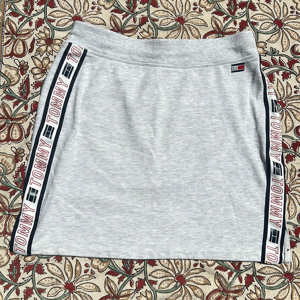 Tommy Hilfiger Sport Tennis skirt Embroidered logo Tommy Spell out Stripes Small